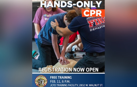 Johnson City Fire Department Offers Free Hands-Only CPR and Fire Safety Training on Feb. 11