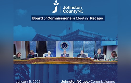 Johnston County Commissioners Launch Key Infrastructure Projects Including Neuse River Trail and Water Plant Expansions