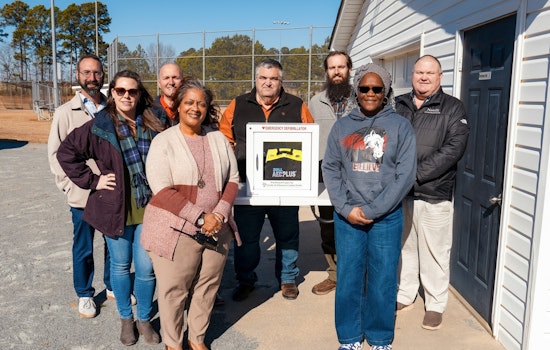 Johnston County Communities Boost Public Safety with AED Installations at Local Ballfields
