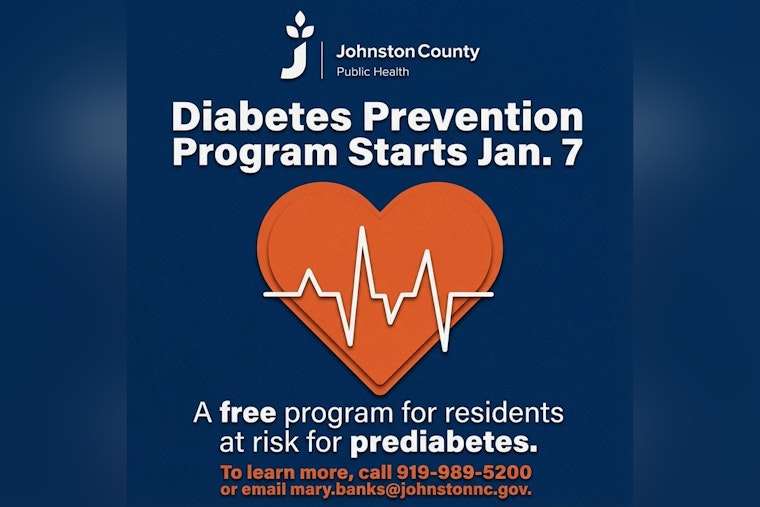 Johnston County Launches Free Diabetes Prevention Program for Residents at High Risk