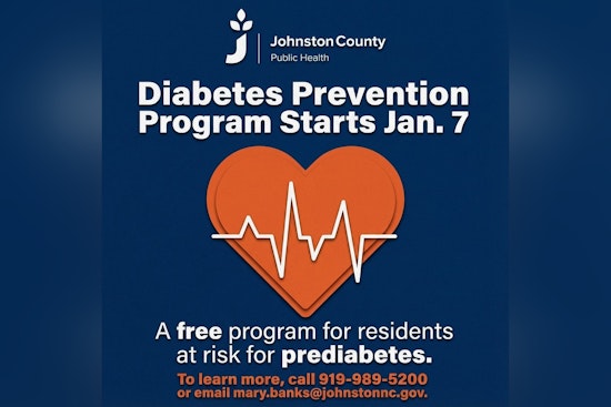 Johnston County Launches Free Diabetes Prevention Program for Residents at High Risk