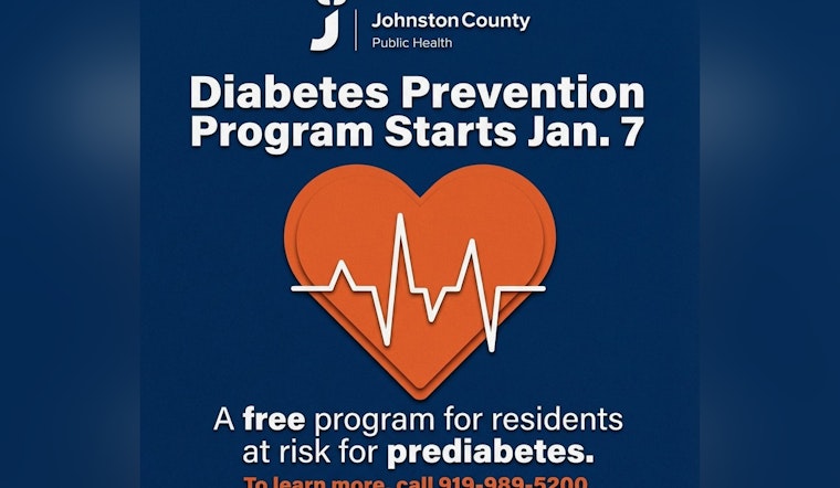 Johnston County Launches Free Diabetes Prevention Program for Residents at High Risk