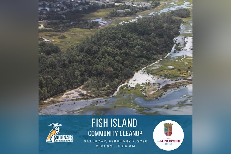 Join the Cleanup Effort at Fish Island Preserve with St. Augustine and Matanzas Riverkeeper Partnership