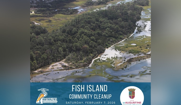 Join the Cleanup Effort at Fish Island Preserve with St. Augustine and Matanzas Riverkeeper Partnership