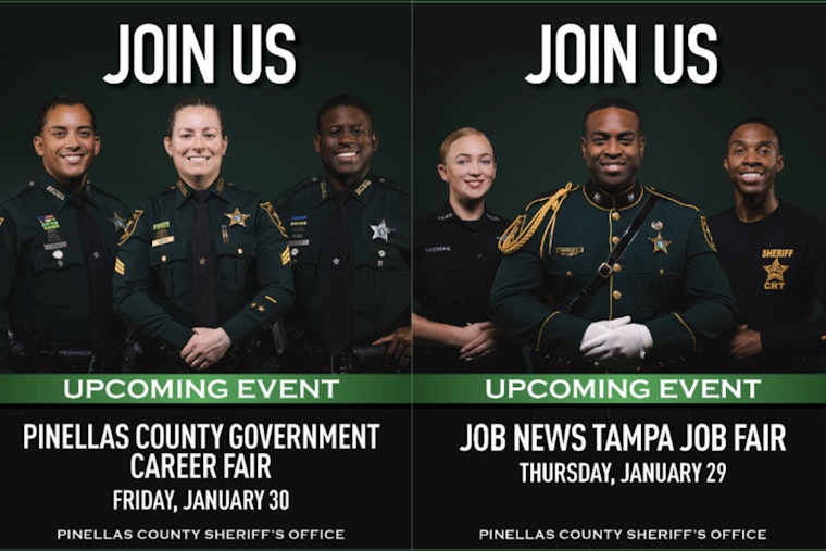 Join the Pinellas County Sheriff's Office with Job Fairs in Tampa and Largo Offering Opportunities for Aspiring Law Enforcement and Civilian Employees
