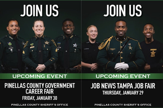 Join the Pinellas County Sheriff's Office with Job Fairs in Tampa and Largo Offering Opportunities for Aspiring Law Enforcement and Civilian Employees