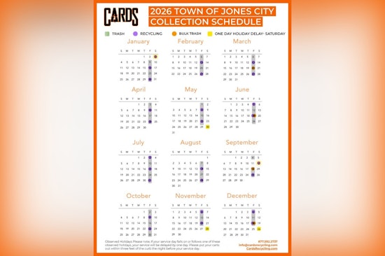 Jones, Oklahoma Rolls Out GREEN Envelope Initiative for 2026 Trash Collection Calendar