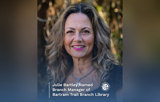 Julie Bartley Named New Branch Manager of Bartram Trail Library in St. Johns County