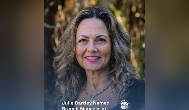 Julie Bartley Named New Branch Manager of Bartram Trail Library in St. Johns County