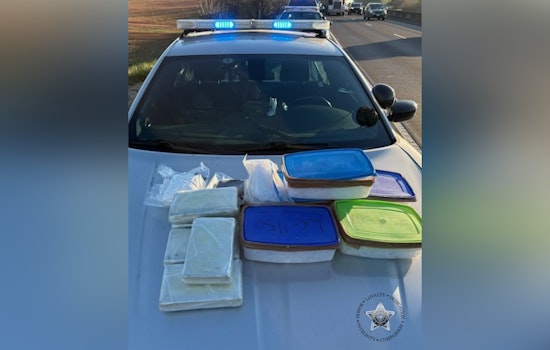 K-9 Turns Routine I-5 Stop Near Ankeny Hill Into 44-Pound Drug Bust