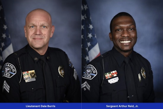 Kannapolis Police Department Promotes Reid to Sergeant and Burris to Lieutenant