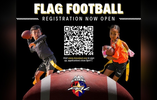 Kaua‘i Police Activities League Opens Registration for 2026 Flag Football Season