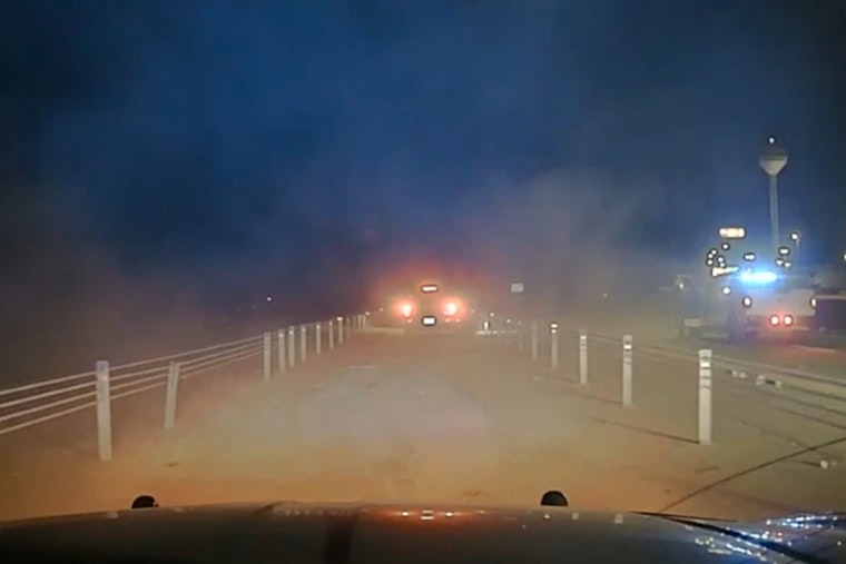 Kay County I-35 Chase Hits 104 MPH Before Cable-Barrier Crash