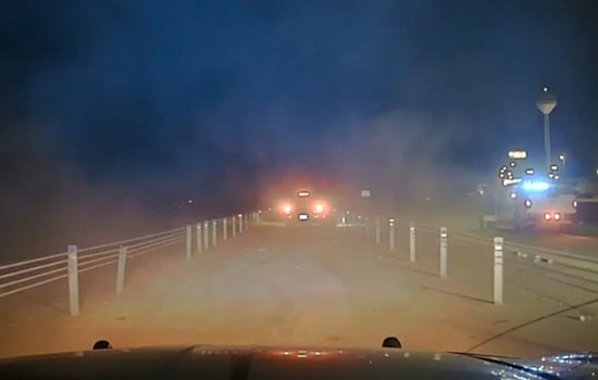Kay County I-35 Chase Hits 104 MPH Before Cable-Barrier Crash