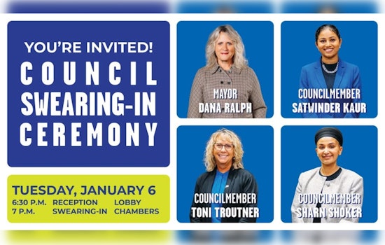 Kent Citizens Invited to Meet and Congratulate New City Leaders at Swearing-In Reception
