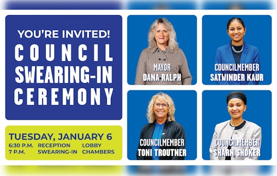 Kent Gears Up to Celebrate Inauguration of Mayor Dana Ralph and Councilmembers with Public Reception