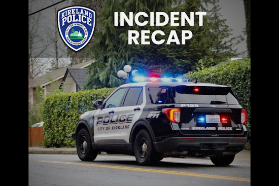 Kirkland Police Department Highlights December Operations: DUI Self-Report, Reckless Driving, and Scams Lead to Arrests and Losses