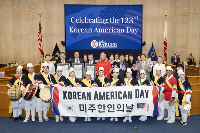 LA County Supervisor Kathryn Barger Celebrates Korean American Day, Honors Community Leaders