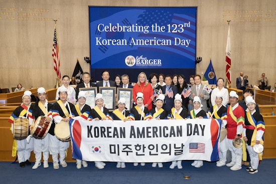 LA County Supervisor Kathryn Barger Celebrates Korean American Day, Honors Community Leaders