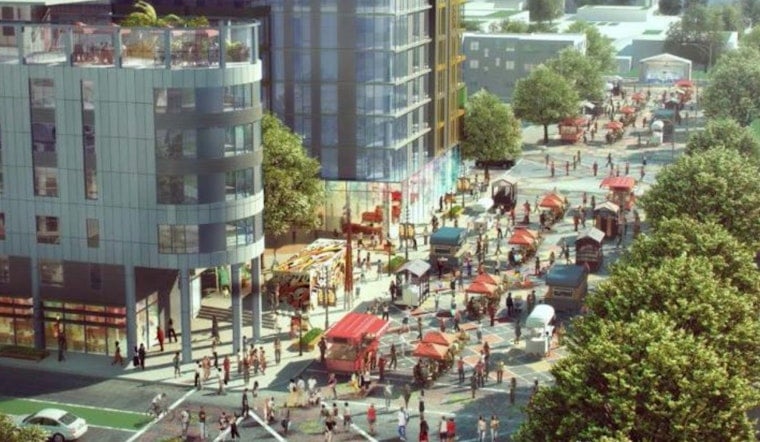Lake Merritt Bart Lot Gives Way To 8-Story Senior Housing Rise