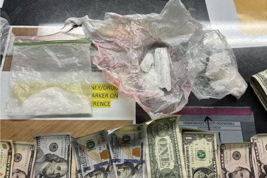Lakewood Police Seize Quarter Pound of Meth and Cash in Late-Night Traffic Stop Drug Bust
