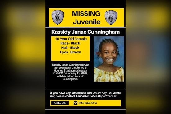 Lancaster Police Department Issues Urgent Alert for Missing 10-Year-Old Kassidy J. Cunningham