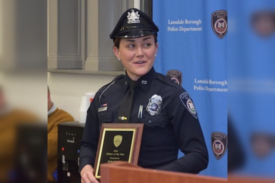 Lansdale Officer Karly Harney Honored as 2025 Officer of the Year for Exemplary Service and Teamwork