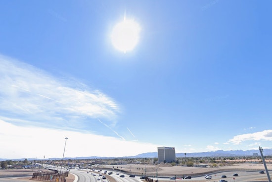 Las Vegas to Sizzle in Above-Normal Temperatures with Gusty Winds Along Colorado River Valley