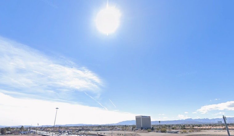 Las Vegas to Sizzle in Above-Normal Temperatures with Gusty Winds Along Colorado River Valley
