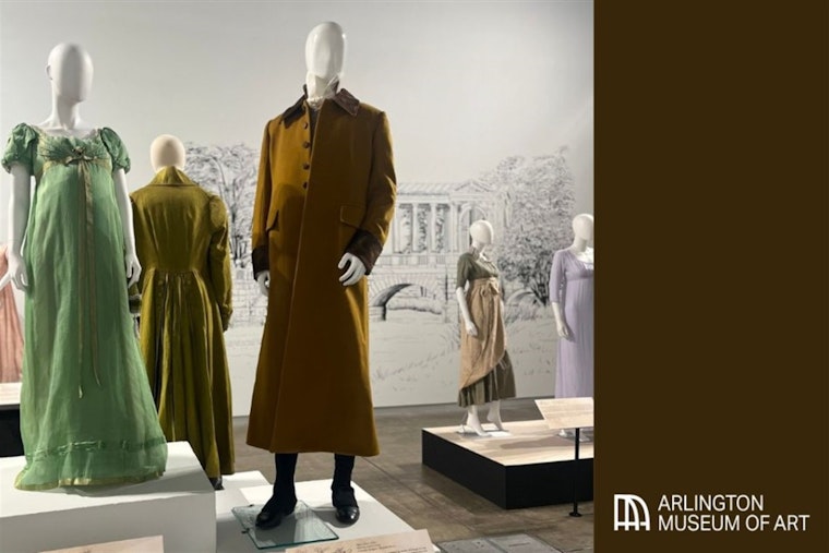 Last Chance to Step into Jane Austen's World at Arlington Museum of Art's Fashion Exhibition