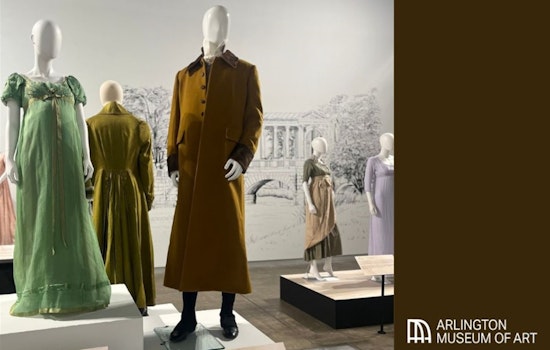 Last Chance to Step into Jane Austen's World at Arlington Museum of Art's Fashion Exhibition