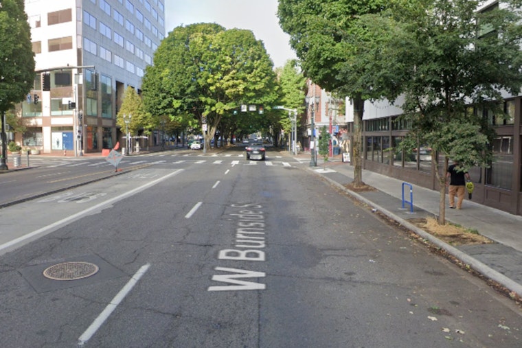 Late-Night Clash On West Burnside Leaves Man Shot, Suspect On The Run