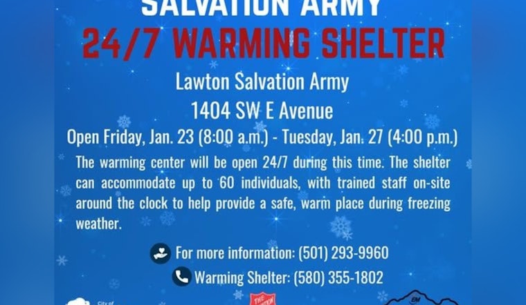 Lawton Transit Suspends Service Amid Severe Winter Weather, Warming Center Opens for Residents