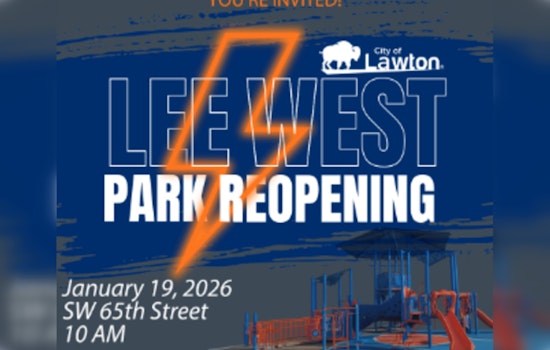 Lawton's Lee West Park Set for Grand Reopening with Upgrades and Inclusive Features on January 19