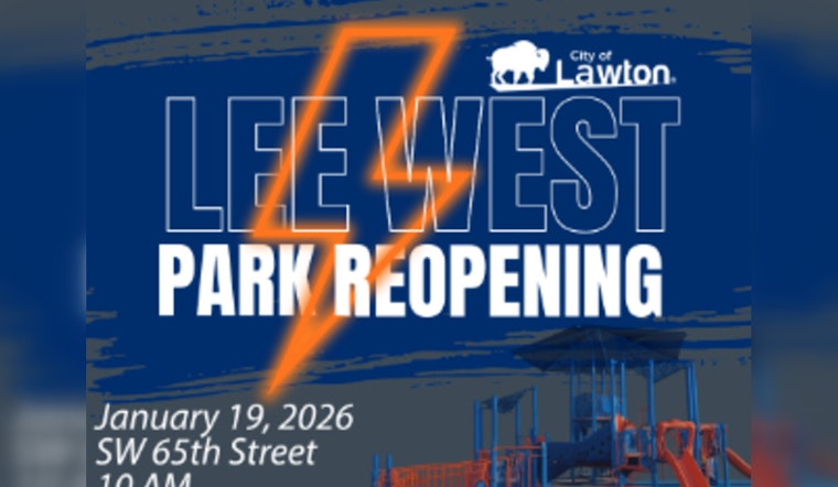 Lawton's Lee West Park Set for Grand Reopening with Upgrades and Inclusive Features on January 19