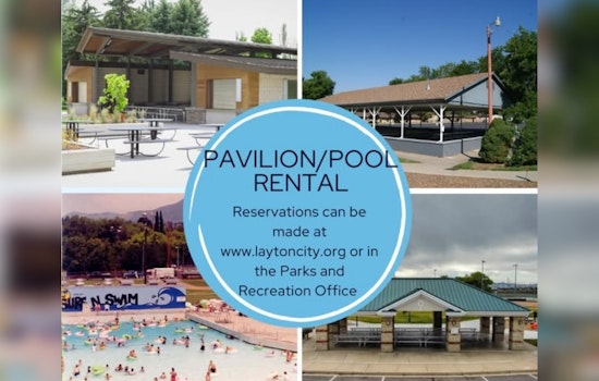 Layton City Announces Pavilion and Pool Rental Dates for Summer 2026 Festivities