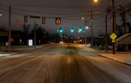 Lebanon Police Issue Advisory for Slick Roads Amid Winter Weather, Urge Caution and Offer Support