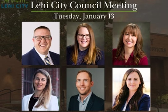 Lehi City Council to Discuss Local Issues and Honor Police SVU Team at Today's Public Meeting