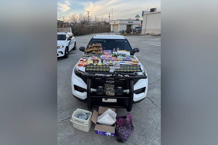 Lenoir City Police Seize Over 14 Pounds of THC Products and Firearms in Traffic Stop