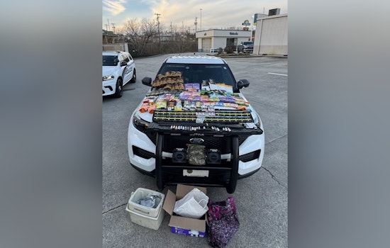 Lenoir City Police Seize Over 14 Pounds of THC Products and Firearms in Traffic Stop