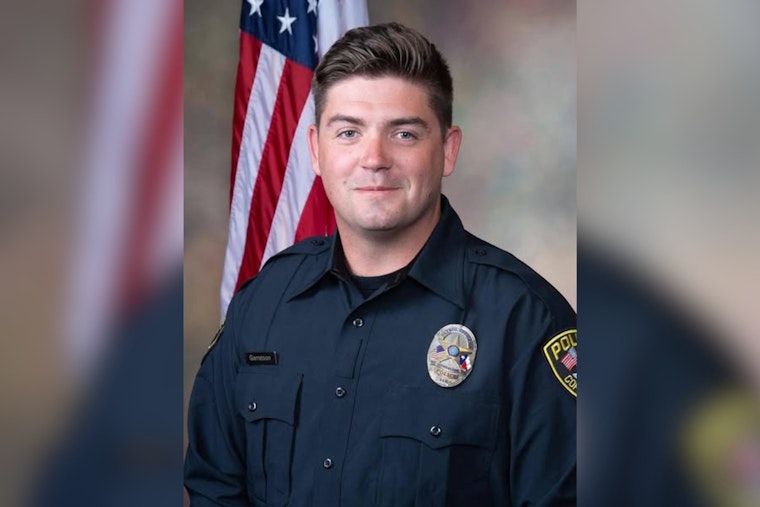 Lewisville Police Department Extends Heartfelt Condolences to Copperas Cove PD in Honor of Fallen Officer Elijah Garretson