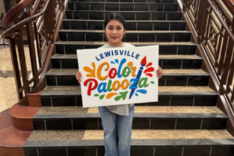 LHS Killough Sophomore's Dazzling Design Chosen for 2026 ColorPalooza Logo in Lewisville