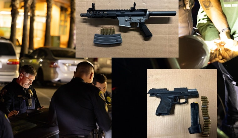 Linda Vista Gun Bust: San Diego Cops Flaunt Cache Of Seized Weapons