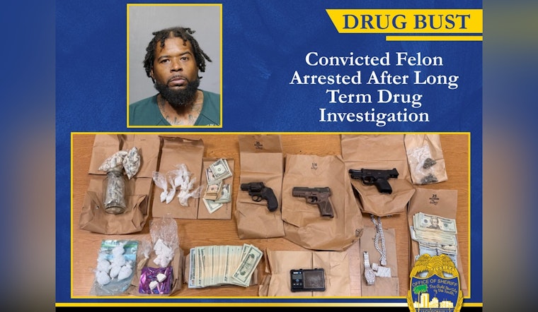Local Convict Suspected of Trafficking Nabbed in Major Jacksonville Drug Bust