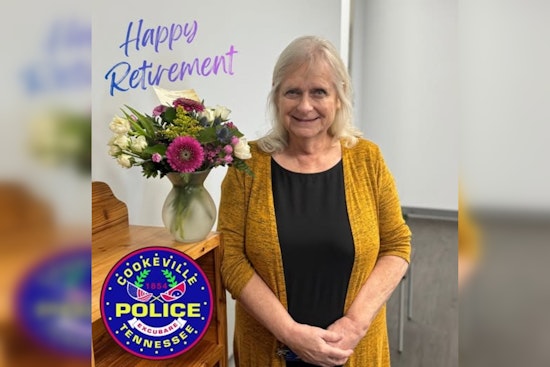 Longtime Cookeville Police Office Manager Nadine Shera Retires After Decades of Service