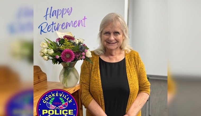 Longtime Cookeville Police Office Manager Nadine Shera Retires After Decades of Service