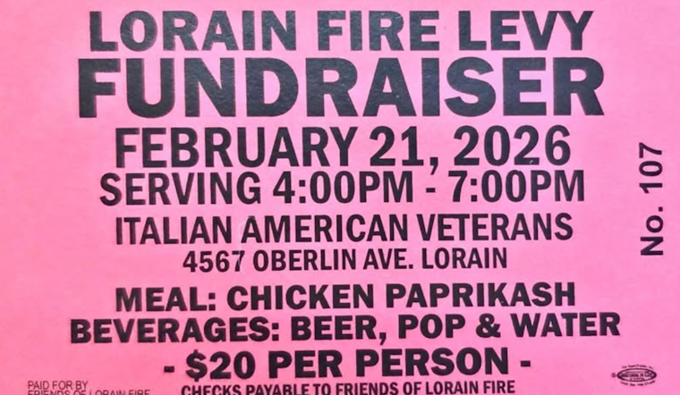 Lorain Firefighters Host Levy Fundraiser Dinner to Boost Department Resources