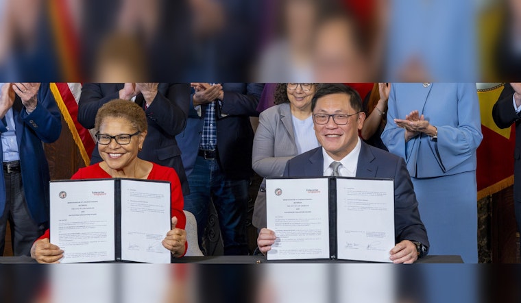 Los Angeles Mayor Karen Bass Bolsters City's Economy by Renewing Partnership with Enterprise Singapore
