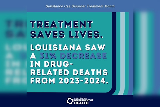 Louisiana Department of Health Raises Awareness on Substance Use Disorder, Urges Recognition of Treatment Signs