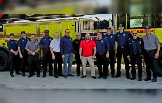 Lt. Gov. Jay Collins Visits Hillsborough County Firefighters, Affirms Support for Florida's First Responders